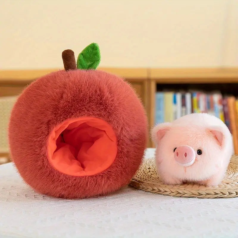 Pig w/ apple